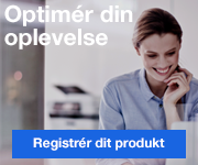 Registrér dit produkt