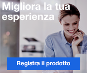 Registra il prodotto